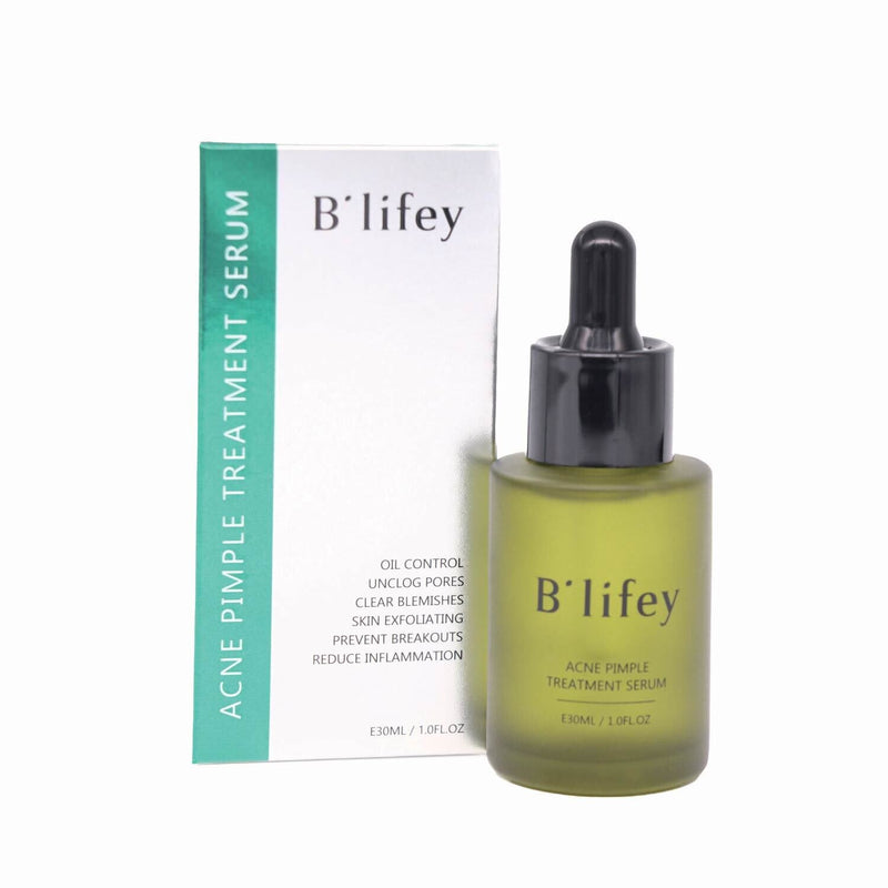 B'lifey B?lifey ? Swiss Acne Pimple Treatment Serum (Oil Control, Anti-Acne, Pore Minimizing, Exfoliants) (e30ml) BL003