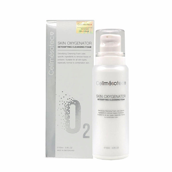 Cellmesotec Cellmesotec - Skin Oxygenator Detoxifying Cleansing Foam (Make Up Removing, Exfolianes, Pore Minimizing) (e100ml) CM008  Fixed Size