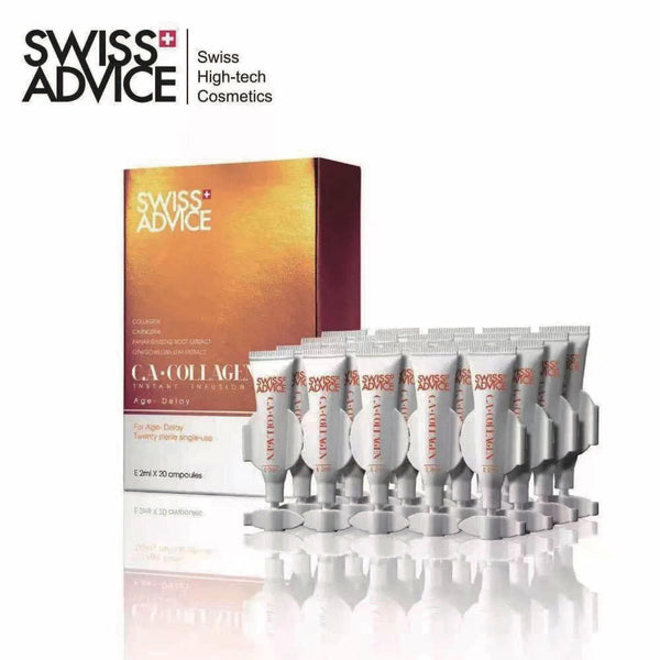 Swiss Advice Swiss Advice - C.A. - Collagen Instant Infusion Serum  (Lifting, Firming, Anti-Wrinkling, Anti-Aging) (e2ml*20pcs/Box) SA009  Fixed Size