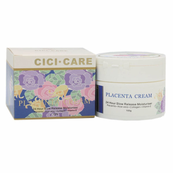 Cici Care Cici Care - Placenta Cream (Aloe Vera) (Firming, Hydrating, Rejuvenating, Acne) (e100g) CC005