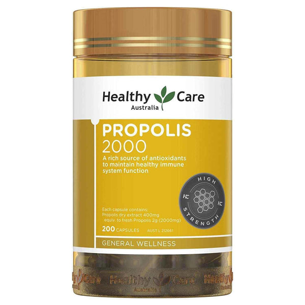 Healthy Care Healthy Care Propolis 2000mg 200 Capsules  Fixed Size