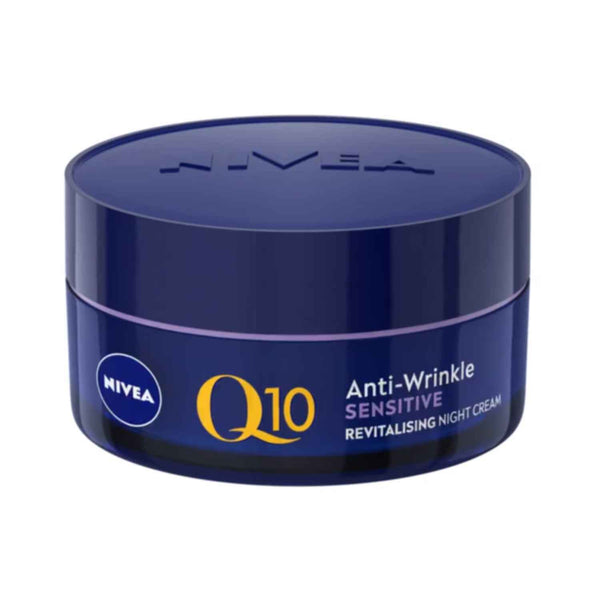 Nivea Q10 Power Anti-Wrinkle Sensitive Revitalising Night Cream  50ml