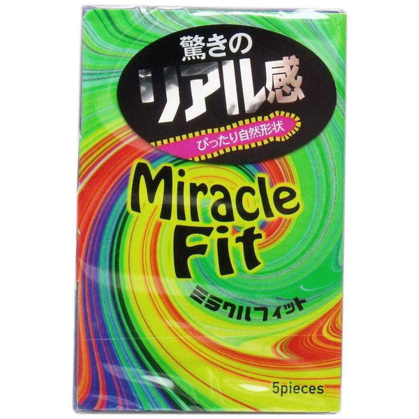 Sagami Sagami Miracle Fit 51mm 5's Pack Latex Condom  Fixed Size