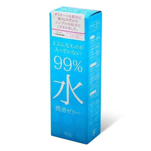 Sagami Sagami 99% Water Lubricating Gel 60g Water-based Lubricant  Fixed Size