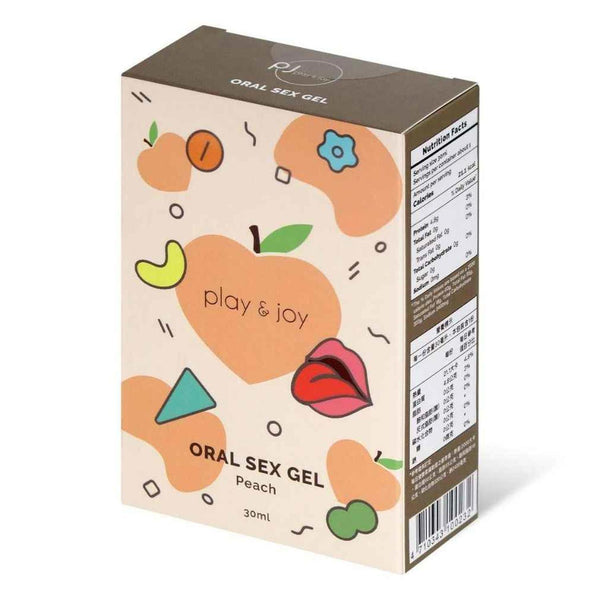 PLAY & JOY PLAY & JOY ORAL SEX GEL 30ml (Peach Flavour)  Fixed Size