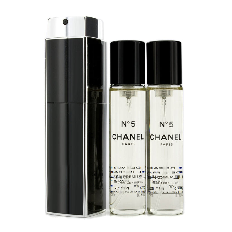 Chanel No.5 Eau Premiere Eau De Parfum Spray And 2 Refills 3x20m – Fresh Beauty Co. USA