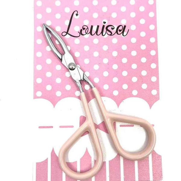LOUISA LOUISA Eyebrow Pliers- Pink Color  Fixed Size