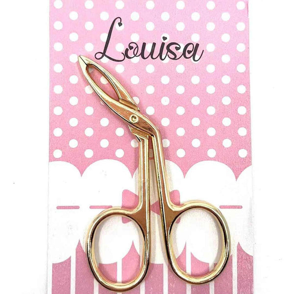 LOUISA LOUISA Professional Eyebrow Pliers (Gold color)  Fixed Size
