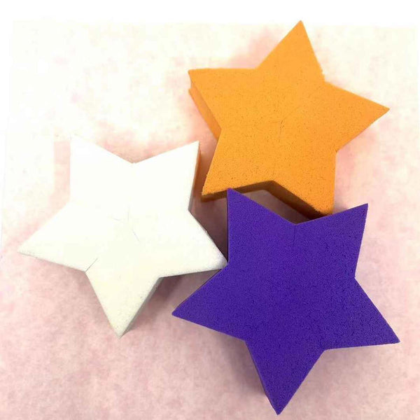 LOUISA LOUISA Powder Puff 3pcs special set (Star) (Random Color)  Fixed Size