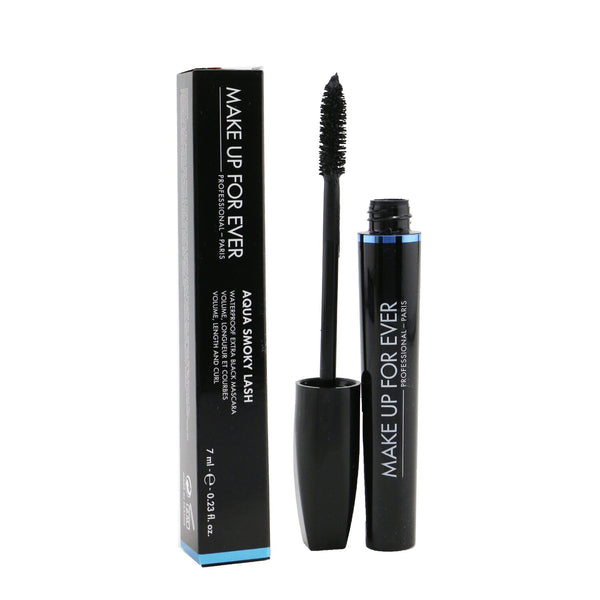 Make Up For Ever Aqua Smoky Lash Waterproof Extra Black Mascara - # (Black)  7ml/0.23oz