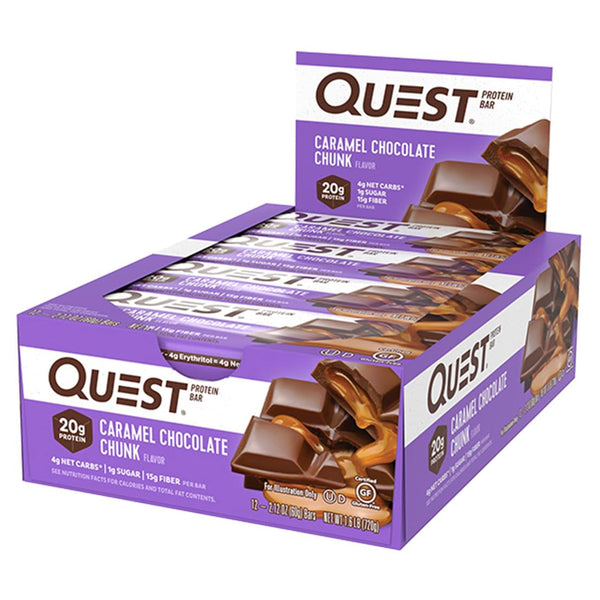 Quest Bars Caramel Chocolate Chunk 12x60g
