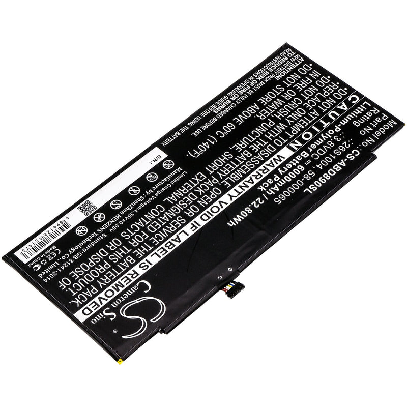 Amazon CS-ABD890SL - replacement battery for Amazon  Fixed size