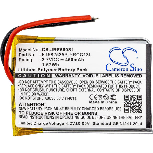 JBL CS-JBE560SL - replacement battery for JBL  Fixed size