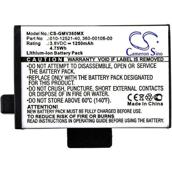 Garmin CS-GMV360MX - replacement battery for Garmin  Fixed size