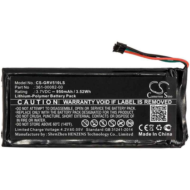 Garmin CS-GRV510LS - replacement battery for Garmin  Fixed size