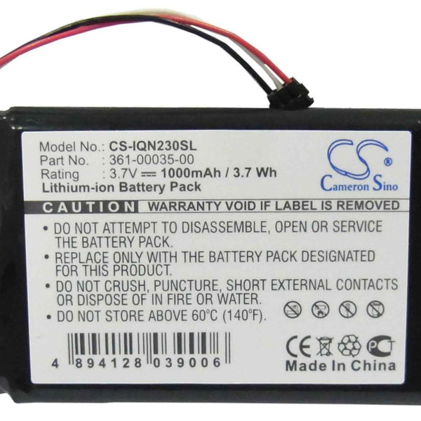 Garmin CS-IQN230SL - replacement battery for Garmin  Fixed size