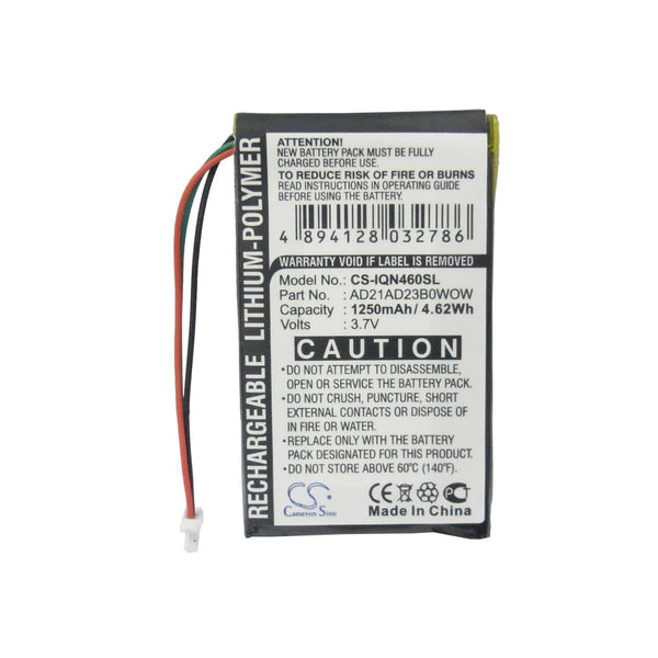 Garmin CS-IQN460SL - replacement battery for Garmin  Fixed size