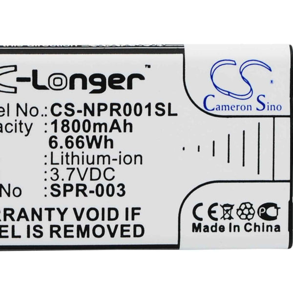 Nintendo CS-NPR001SL - replacement battery for Nintendo  Fixed size