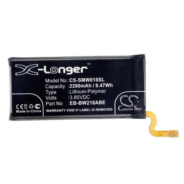 Samsung CS-SMW018SL - replacement battery for SAMSUNG  Fixed size
