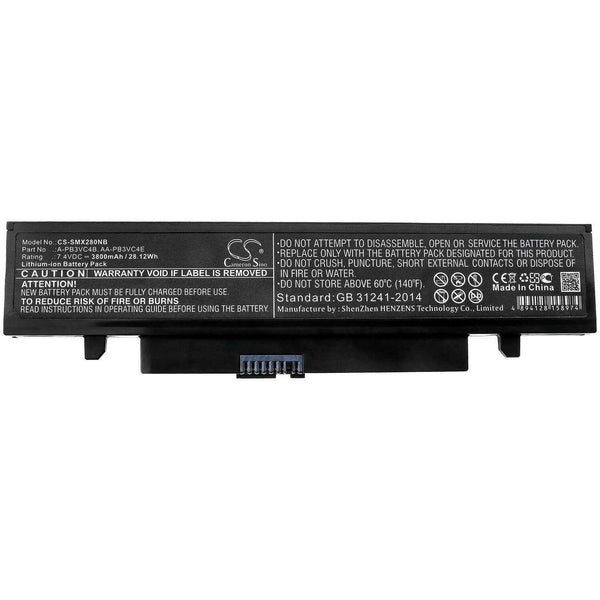 Samsung CS-SMX280NB - replacement battery for SAMSUNG  Fixed size