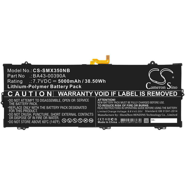 Samsung CS-SMX350NB - replacement battery for SAMSUNG  Fixed size