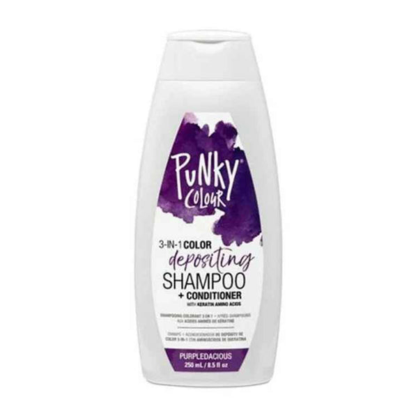 Punky Colour 3-in-1 Color Depositing Shampoo + Conditioner 250ml - Purpledacious  ???
Purpledacio