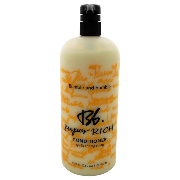 Bumble and Bumble Super Rich Conditioner by Bumble and Bumble for Unisex - 33.8 oz Conditioner