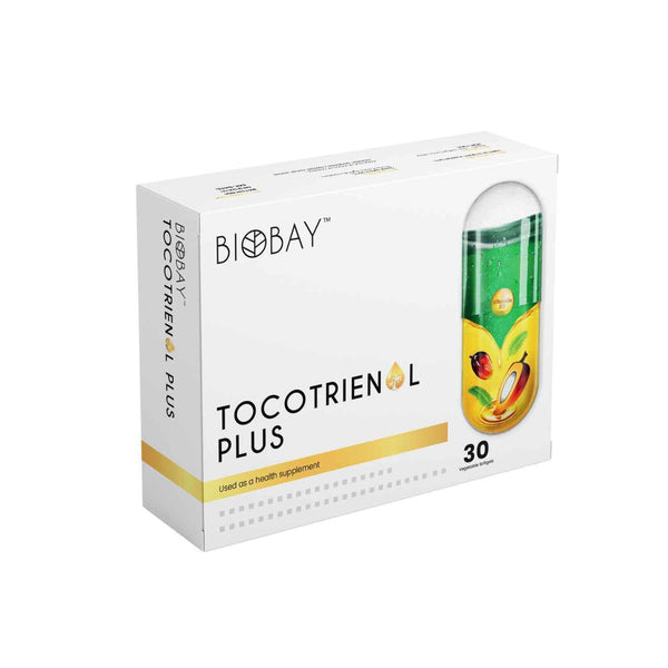 Biobay Biobay Tocotrienol Plus (30's) Vitamin D3 for Heart Care, Antioxidant, Immune Booster, Bone Health Softgels for Adult  Fixed Size