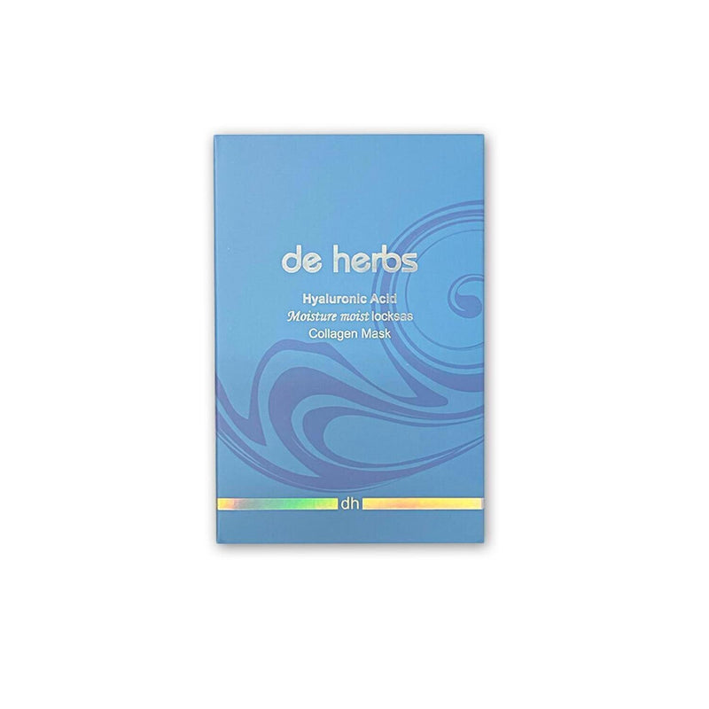 de herbs Hyaluronic Acid Moisture moist locksas Collagen Mask ? 6 sheet mask  Fixed Size