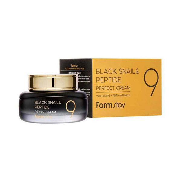 Farm Stay Black Snail & Peptide9 Perfect Cream 55ml  Fixed Size