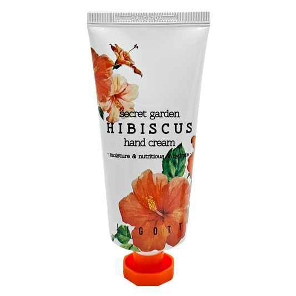 Jigott Secret Garden Hand Cream (Hibiscus) 100ml  Fixed Size