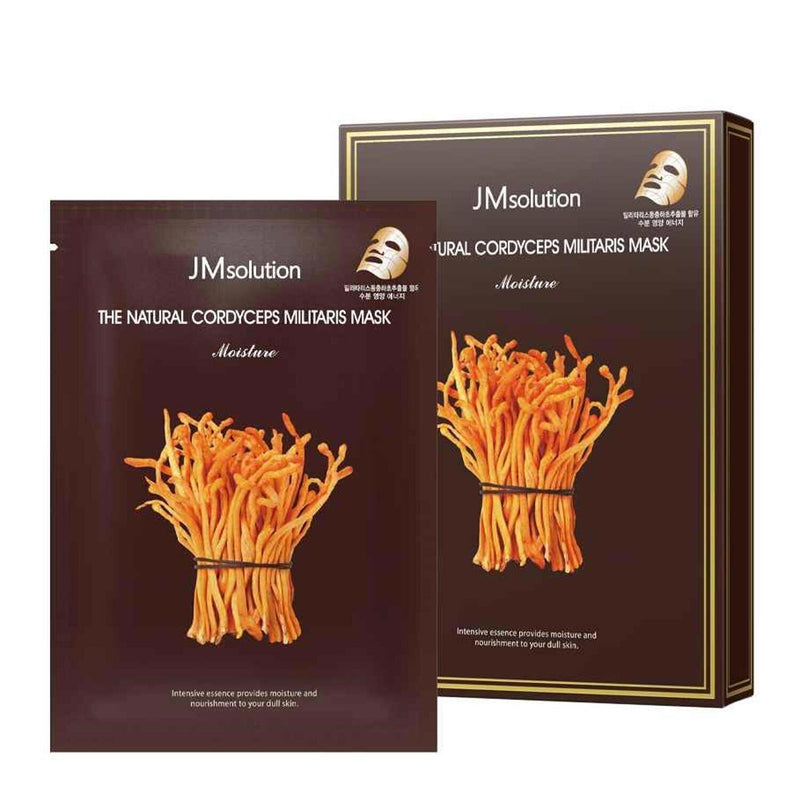 JM Solution The Natural Cordyceps Militaris Mask Moisture  10pcs