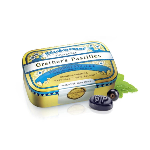 GRETHER'S Grether's Pastilles Blackcurrant Sugarfree 110g  Fixed Size