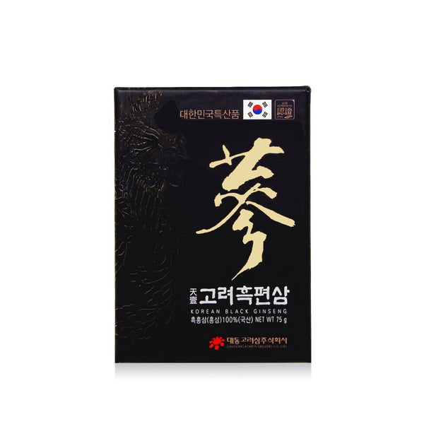 Bulrogeon Bulrogeon Korean Black Ginseng Slices Gift Set 75g  Fixed Size
