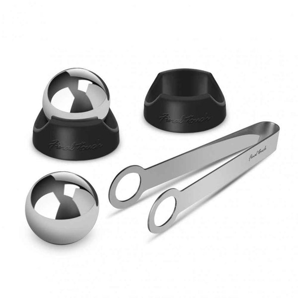 Final Touch Stainless Steel Chilling Ball (Set of 2)  Fixed Size