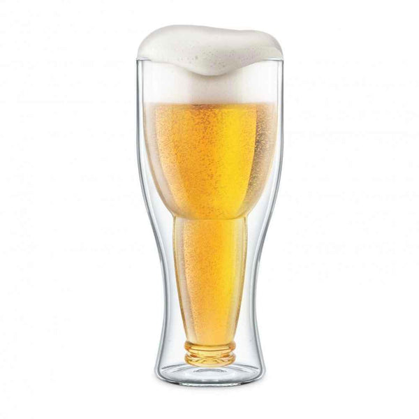 Final Touch Bottoms Up Beer Glass 400ml  Fixed Size