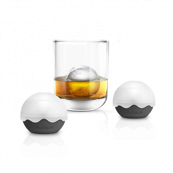 Final Touch Silicone Ice Ball Mould (Set of 2)  Fixed Size