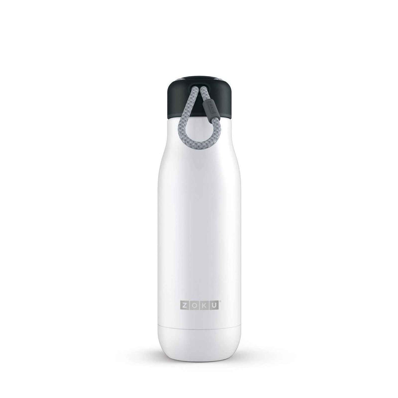 ZOKU Stainless Steel Vacuum Insulated Bottle 500ml - White  Fixed Size