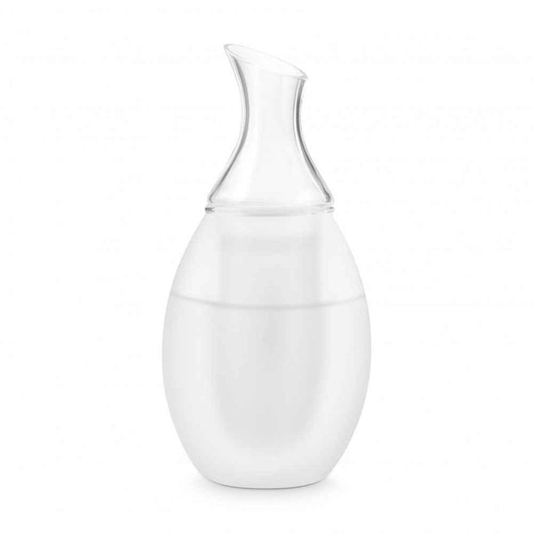 Final Touch Frosted White Glass Sake Decanter 225ml  Fixed Size