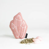 MERCI COLLECTIVE Happy Together - Crystal & Catnip Cat Toy (Sand / Sodalite Healing Crystal) 1pcs?Sodalite  Rose / Rose Qua