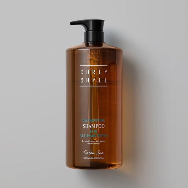 Curly Shyll Deep Moisture Shampoo For ALL Hair Types (Enriched Protein & Hydration Gentle Cleansing)  1600ml