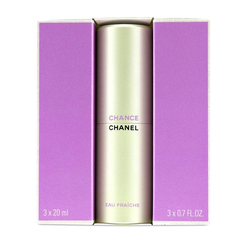 Chanel Chance Eau Fraiche Twist & Spray Eau De Toilette  3x20ml/0.7oz