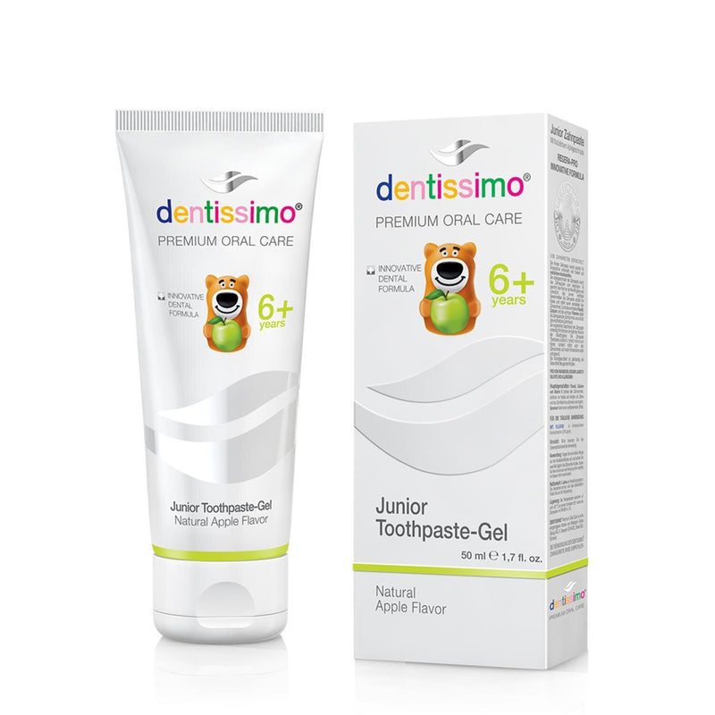 dentissimo Junior 6+ Years Apple Flavor Gel Toothpaste 1pc (50ml)  50ml