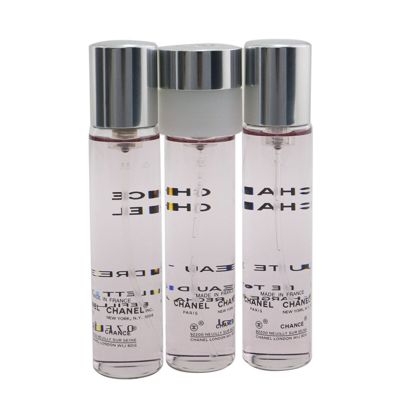 Chanel No.5 Eau De Parfum Purse Spray And 2 Refills 3x20ml/0.7oz