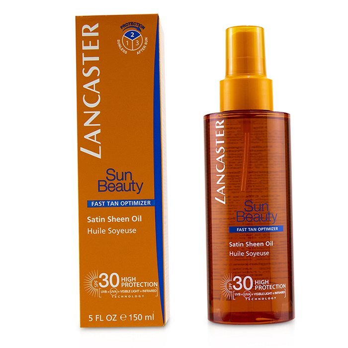 Lancaster Sun Beauty Satin Sheen Oil Fast Tan Optimizer SPF30 150ml/5oz