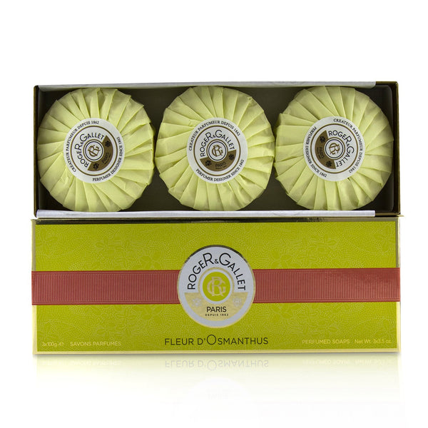 Roger & Gallet Fleur d' Osmanthus Perfumed Soap Coffret 