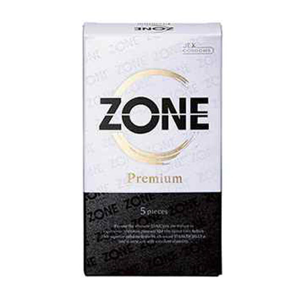 Jex JEX ZONE Premium Stealth Jelly Condom (5Pcs)  Fixed Size