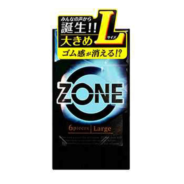 Jex JEX ZONE Stealth Jelly Condom Large (6Pcs)  Fixed Size