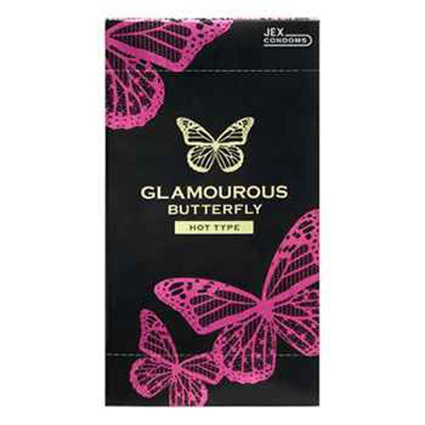 Jex JEX Glamorous Butterfly Hot Condom(12pcs)  Fixed Size