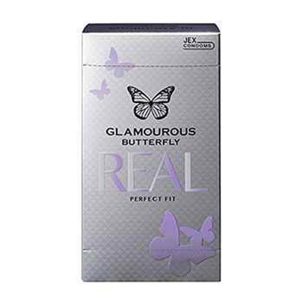 Jex JEX Glamorous Butterfly Real Perfect Fit Condom(8pcs)  Fixed Size